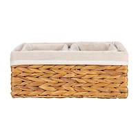 Water Hyacinth Wicker Basket Set