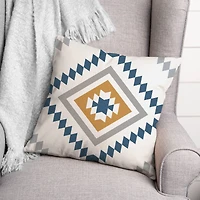 Southwest Diamond Print Throw Pillow