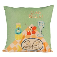 Hello Honey® 18" x 18" Ciao Bella Tablescape Pillow