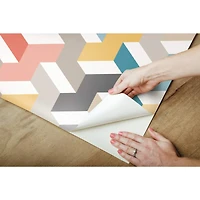 RoomMates 3D Steps Peel & Stick Wallpaper