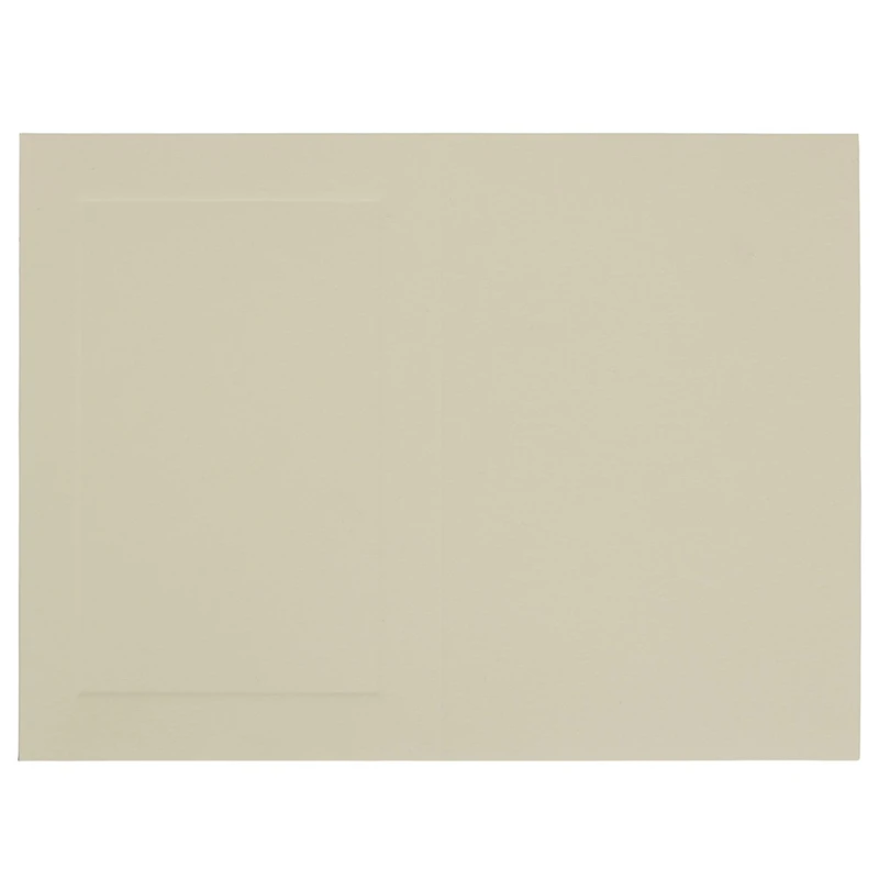 JAM Paper 4.62" x 6.25" Ivory Panel Blank Foldover Cards