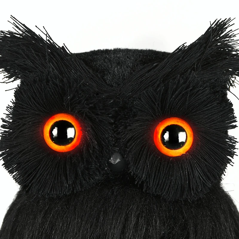 11'' Eerie Eyes Owl Halloween Décor