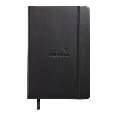 Rhodia® Black Dot Webnotebook, 5.5" x 8.25"