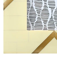 Hello Honey® 2 Pack Black & Cream Photo Frame