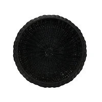 Household Essentials 9" Woven Storage Ottoman