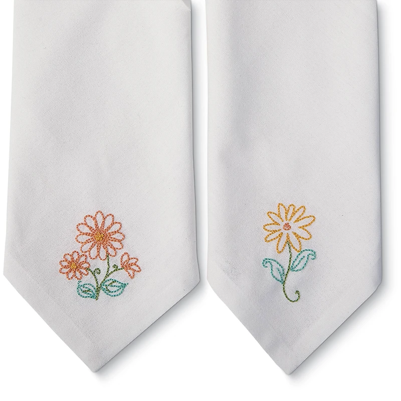 Floral Iron-On Embroidery Transfer Set by Loops & Threads®