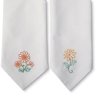 Floral Iron-On Embroidery Transfer Set by Loops & Threads®