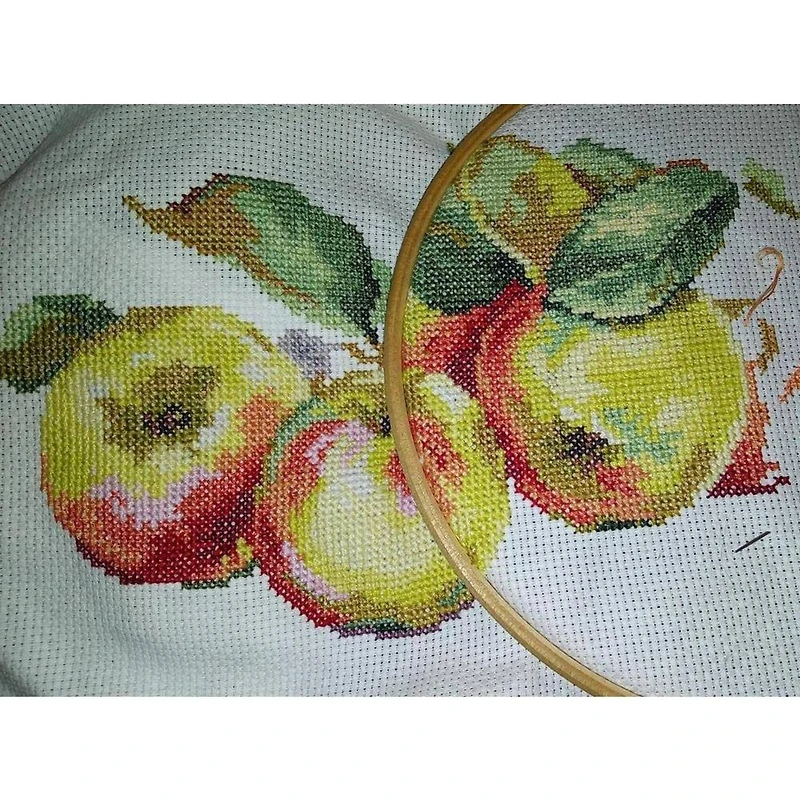 Alisa Apples Cross Stitch Kit