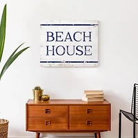 Beach House Canvas Wall Art