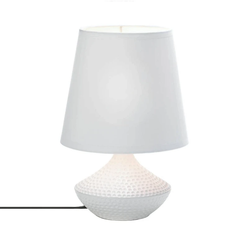 10'' White Table Lamp