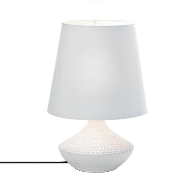 10'' White Table Lamp