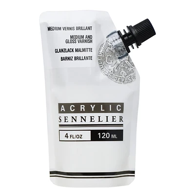 Sennelier Artists' Gloss Varnish Acrylic Medium, 120ml