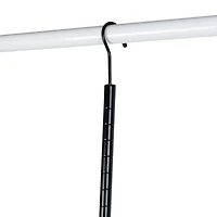 Honey Can Do Black Clothes Hanging Closet Rod