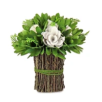 9" Spring Cream Floral Bundle