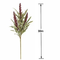 30" Dark Red Heather Stem by Ashland®