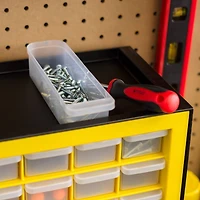 IRIS® Yellow & Black 64-Drawer Parts Cabinet