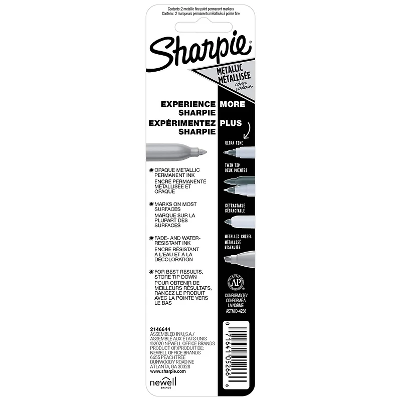 Sharpie® Fine Gold Metallic Markers