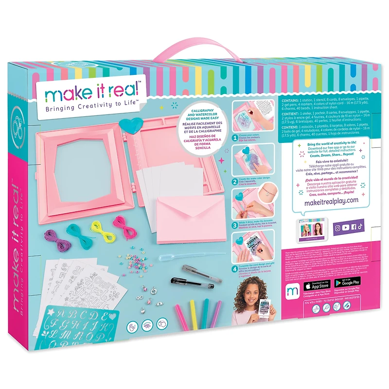 Make It Real DIY Jewelry & Art Gift Station Activity Kit