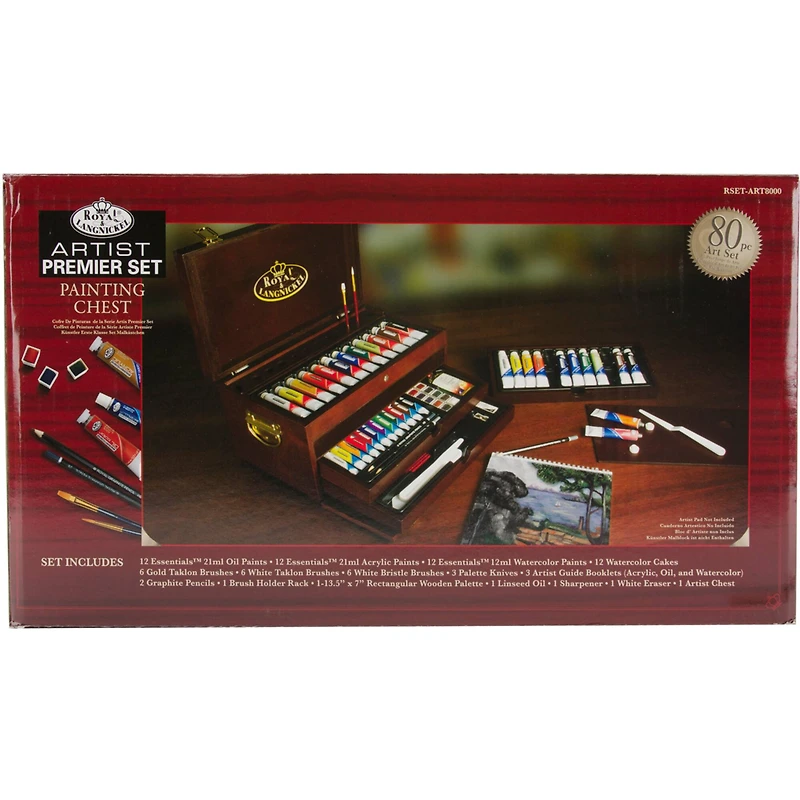 Royal & Langnickel® Artist Premier Painting Chest Set