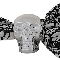 DII® Silver Skull Napkin Ring Set, 6ct.