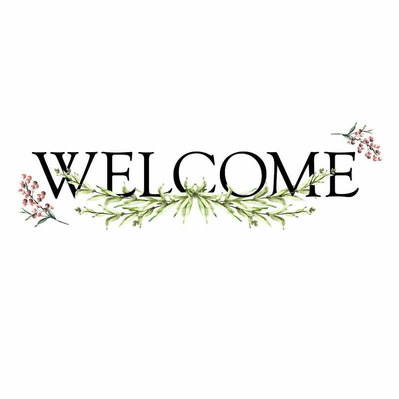 RoomMates Welcome Quote Peel & Stick Wall Decal