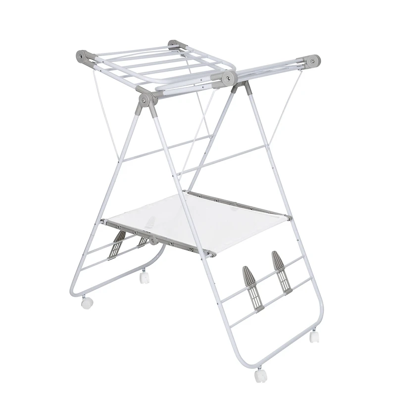 Honey Can Do Folding Wing Clothes Dryer with Wheels