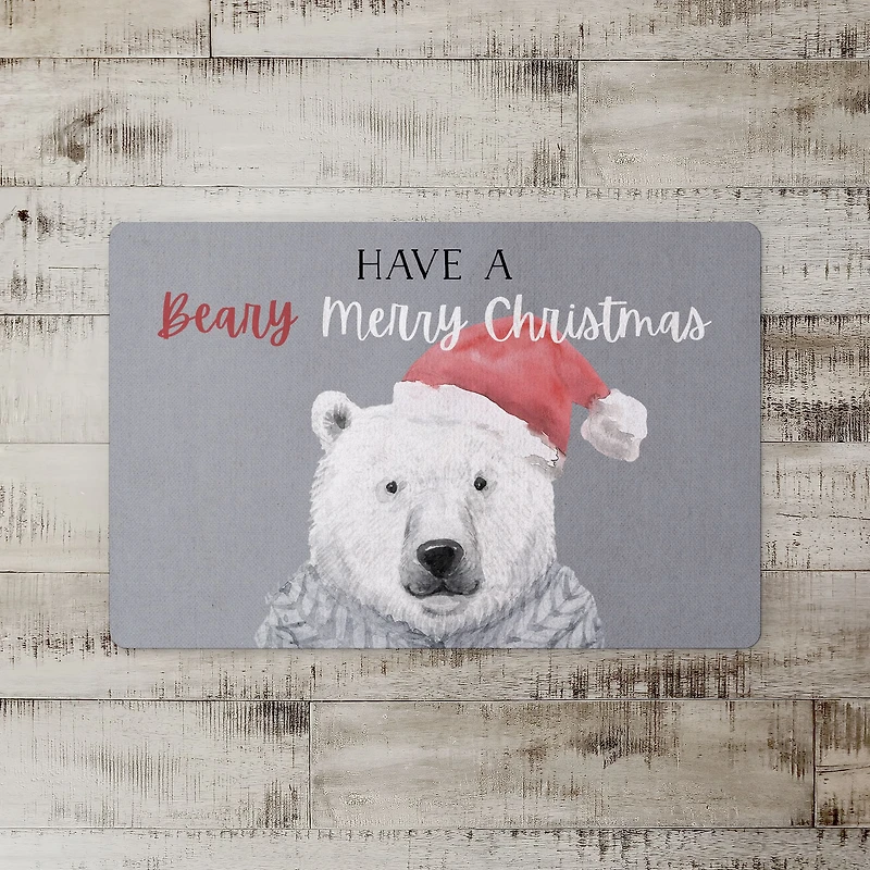 Have a Beary Merry Christmas Floor Mat