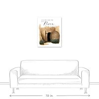 He is Risen Tomb Canvas Wall Art