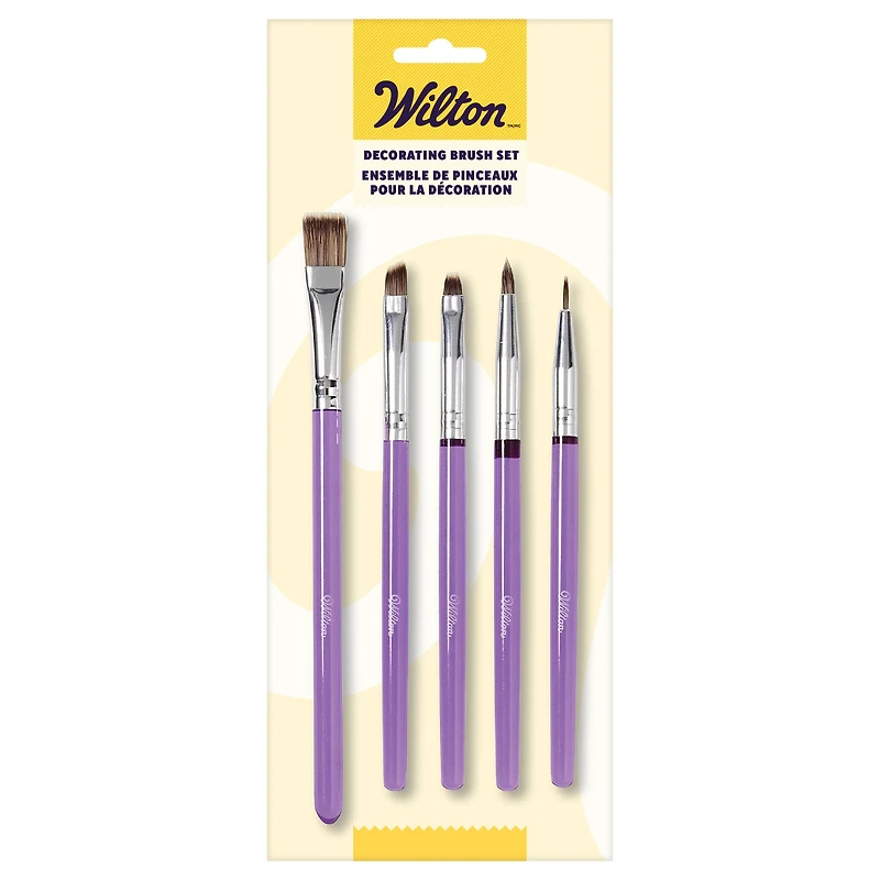 Wilton™ 5-Piece Cake Decorating Brush Set