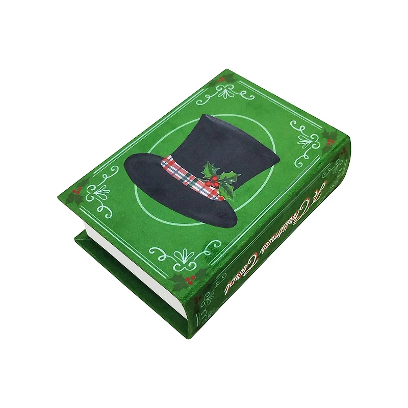 8" Green Christmas Carol Book Tabletop Décor by Ashland®