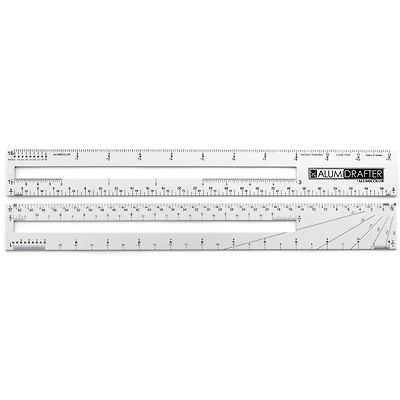 12" Silver Alumicolor® AlumiDrafter