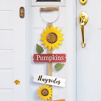 Glitzhome® 4ft. Fall Wood & Metal Shovel Yard Stake