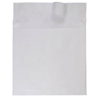 JAM Paper 9" x 12" x 2" White Tyvek Peel & Seal Closure Envelopes, 250ct.