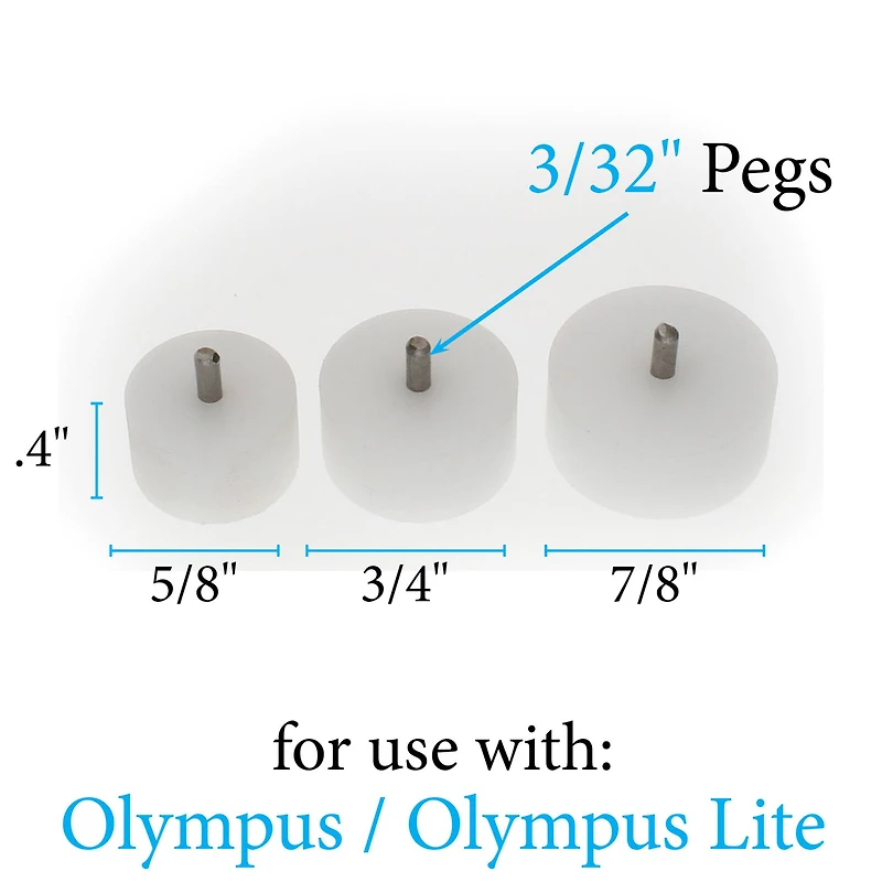 The Beadsmith® Wig Jig® Olympus & Olympus Lite Super Pegs, 3ct.