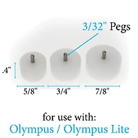 The Beadsmith® Wig Jig® Olympus & Olympus Lite Super Pegs, 3ct.