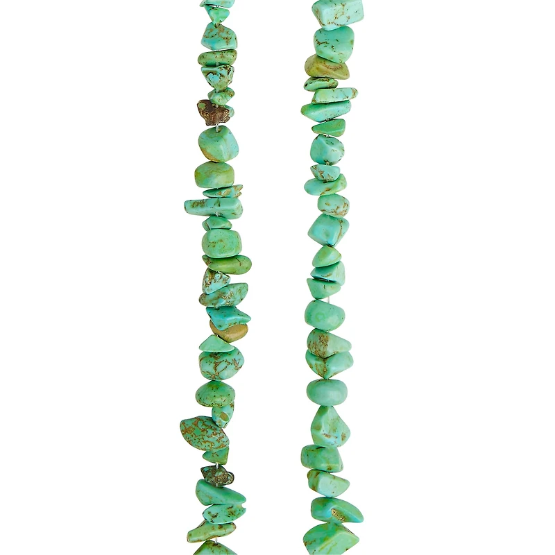 Turquoise Dyed Howlite Chips by Bead Landing™
