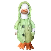 Santa's Workshop 18" Green Raincoat Duck Accent