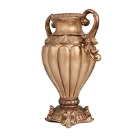 17" Bronze Traditional Decorative Jar