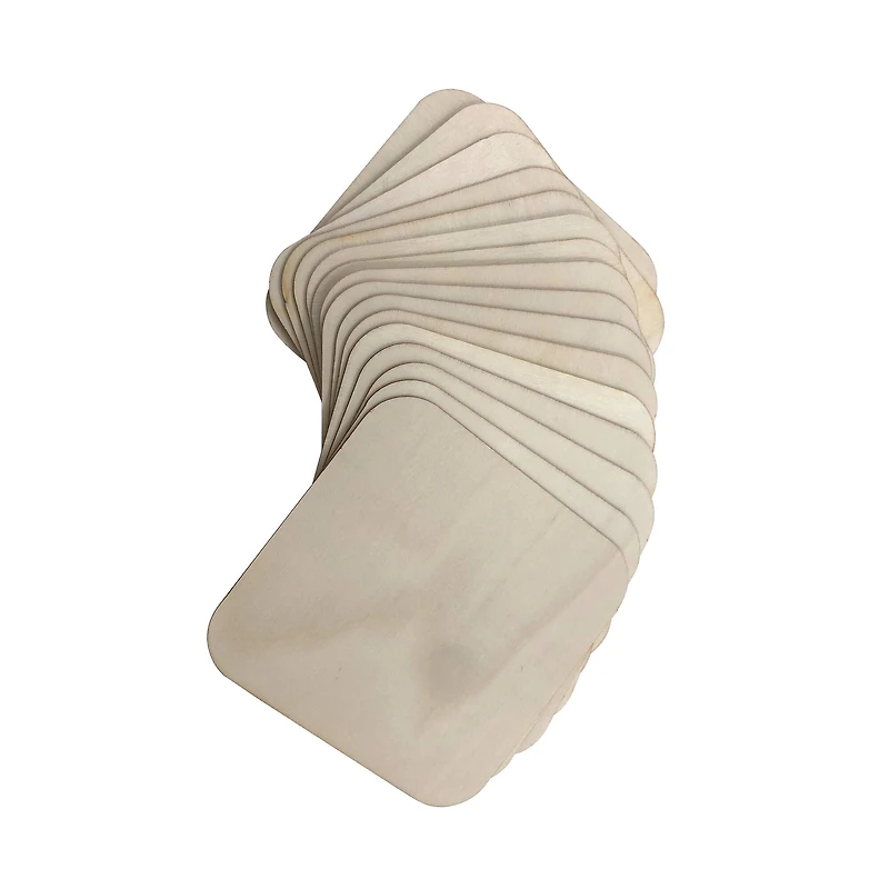 5" Wood Squares, 16ct. by Make Market®