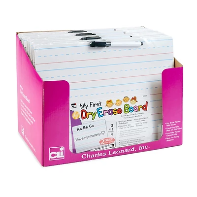 Charles Leonard "My First" Dry Erase Board Set, 12ct. 