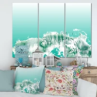 Designart - Auquamarine Landscape