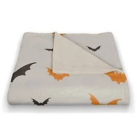 Halloween Bats Fleece Blanket