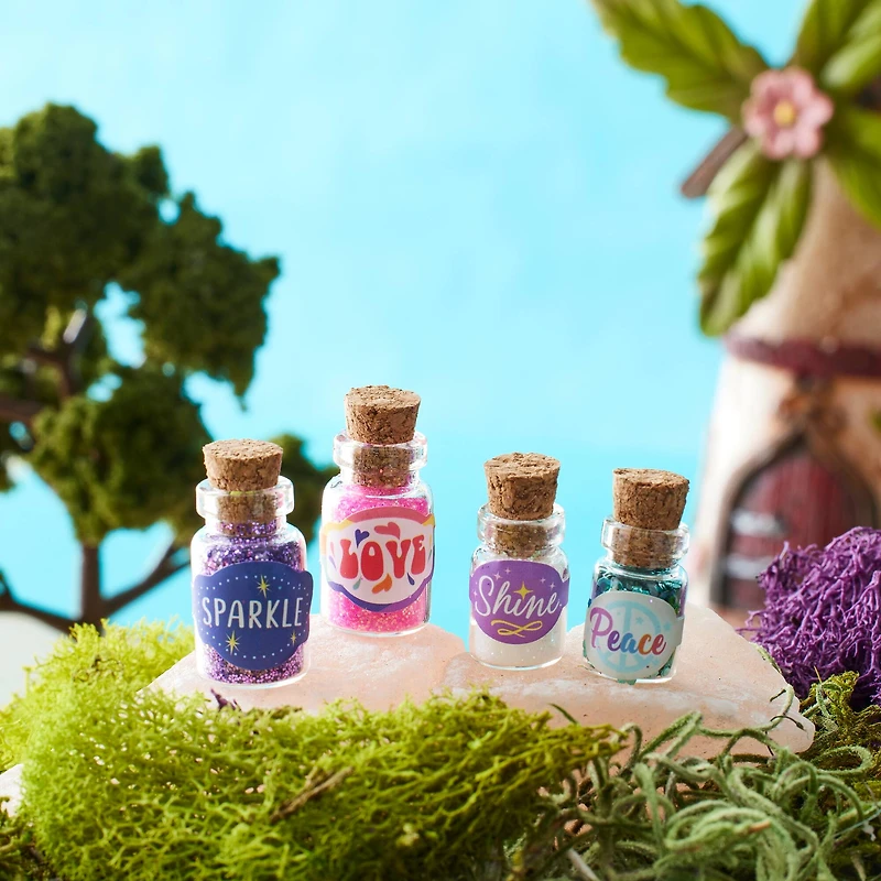 Mini Glass Glitter Bottle Set by Make Market®