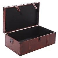 Set of 3" Brown Wood Rustic Trunk, 32", 29", 26"