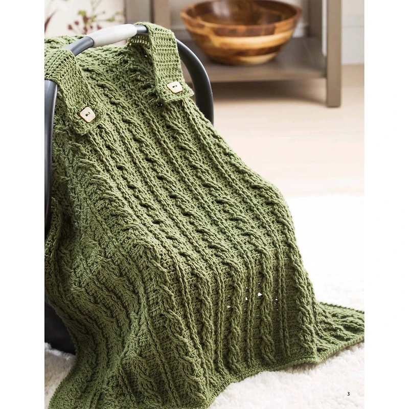 Leisure Arts® On The Go Baby Blankets Crochet Book