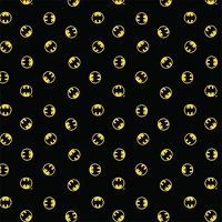 DC Comics Batman Logo Precut Cotton Fabric