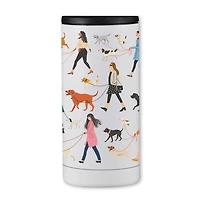 Dog Walking Pattern 12oz. Koozie