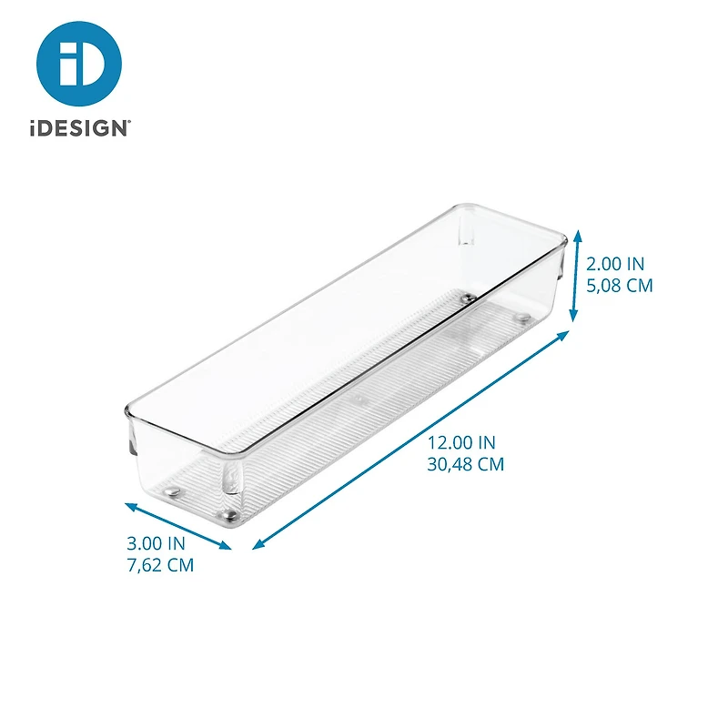 iDesign Plastic Drawer Organizer