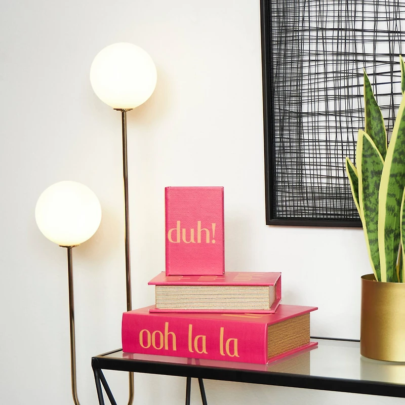 Red & Gold Ooh La La Book Box Set