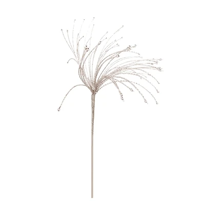 Hello Honey® 22" Silver Beaded Spray